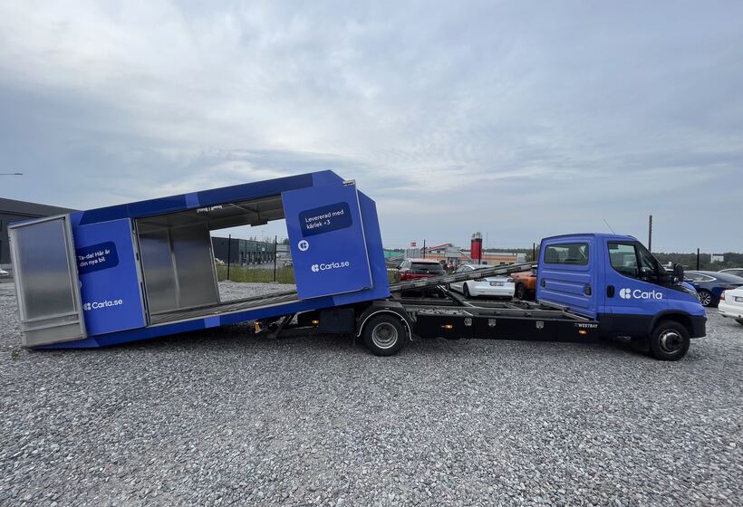 2022 Iveco Daily 70-180 Chassi Cab Fordonstransport GRN07M