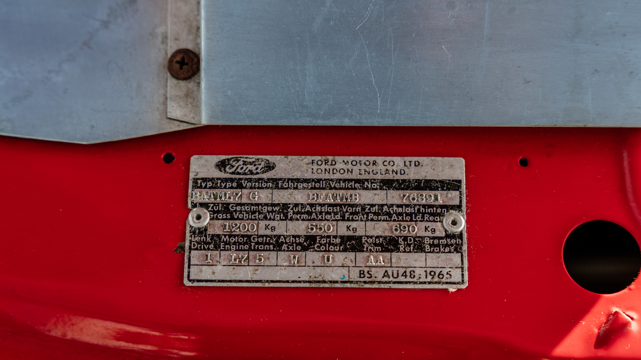 1972 Ford Escort MK1 Mexico, Mekanik