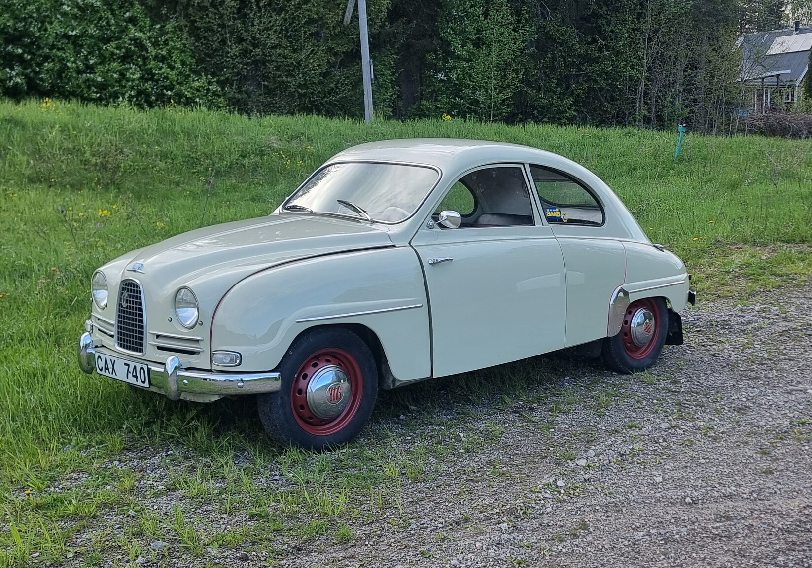 Aussenfoto 1959 SAAB 93B Deluxe