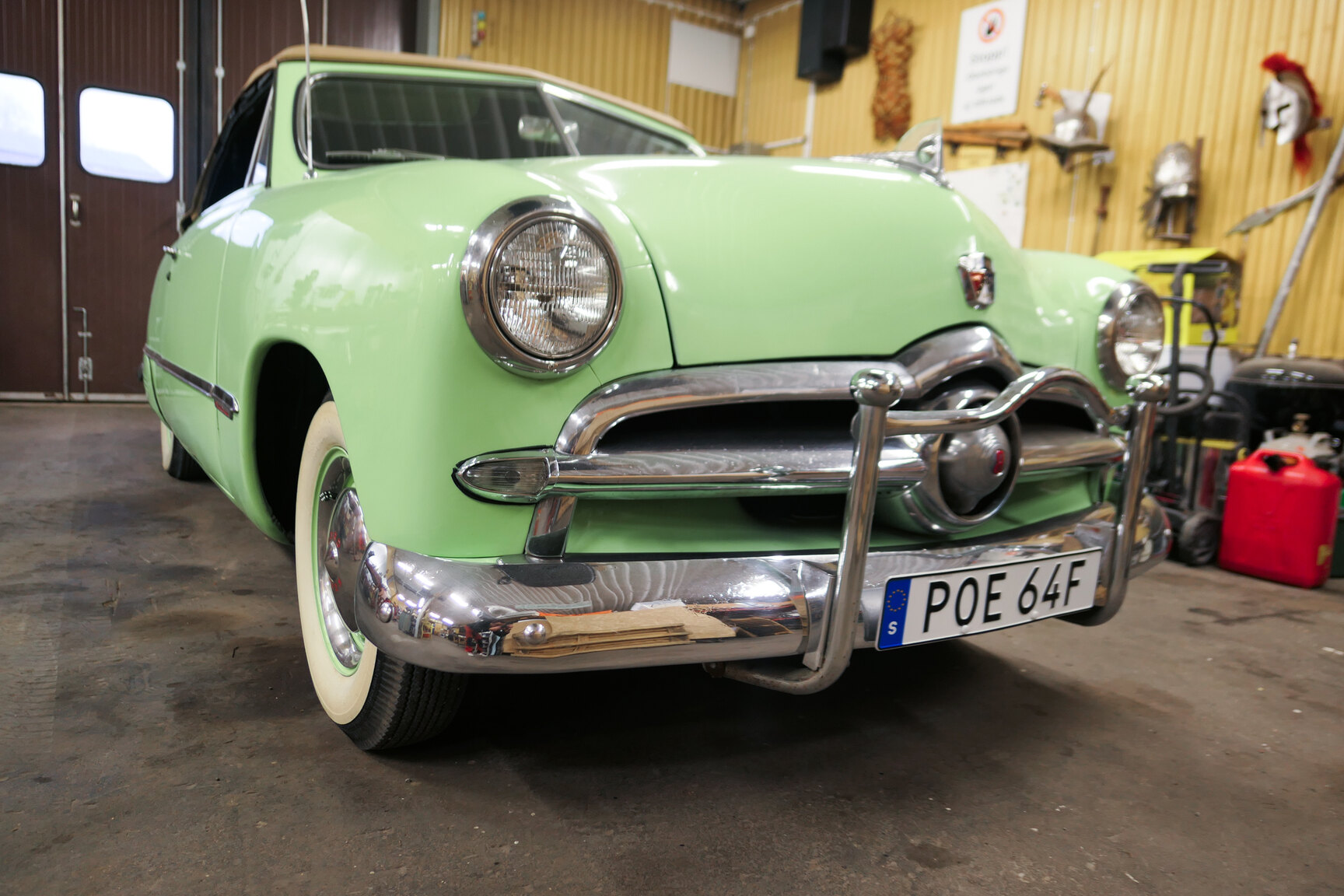 Exterior image of 1949 Ford Custom Convertible