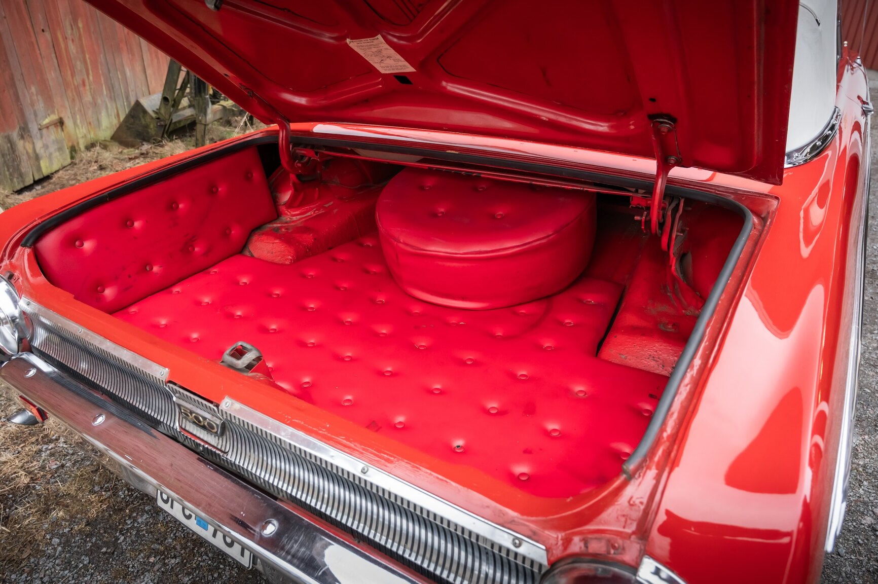 Innenraumfoto von 1962 Ford Galaxie 500 Sunliner