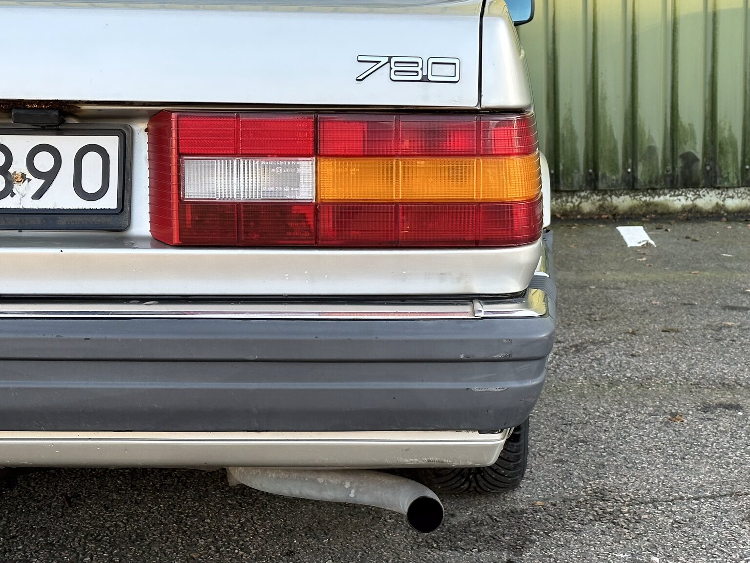 Aussenfoto 1987 Volvo 780 Bertone