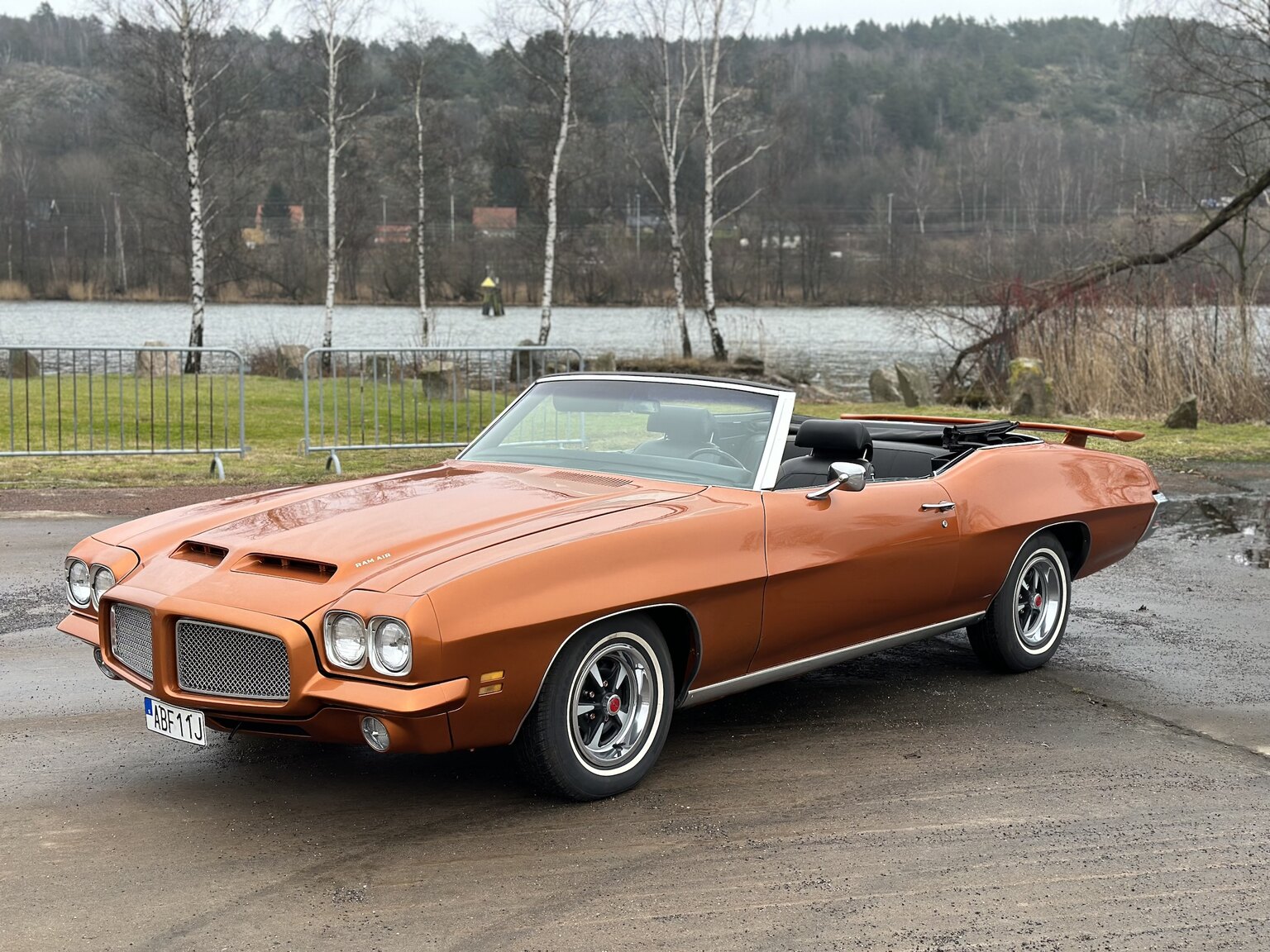 Exteriörbild på 1971 Pontiac GTO 455 HO Convertible 