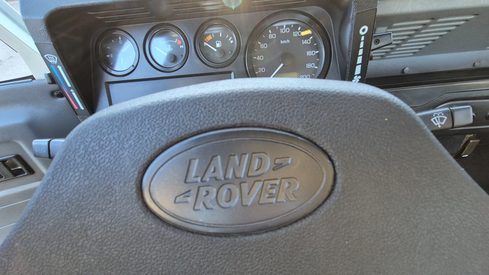 Interior image of 1999 Land Rover Defender Single Cab Pickup