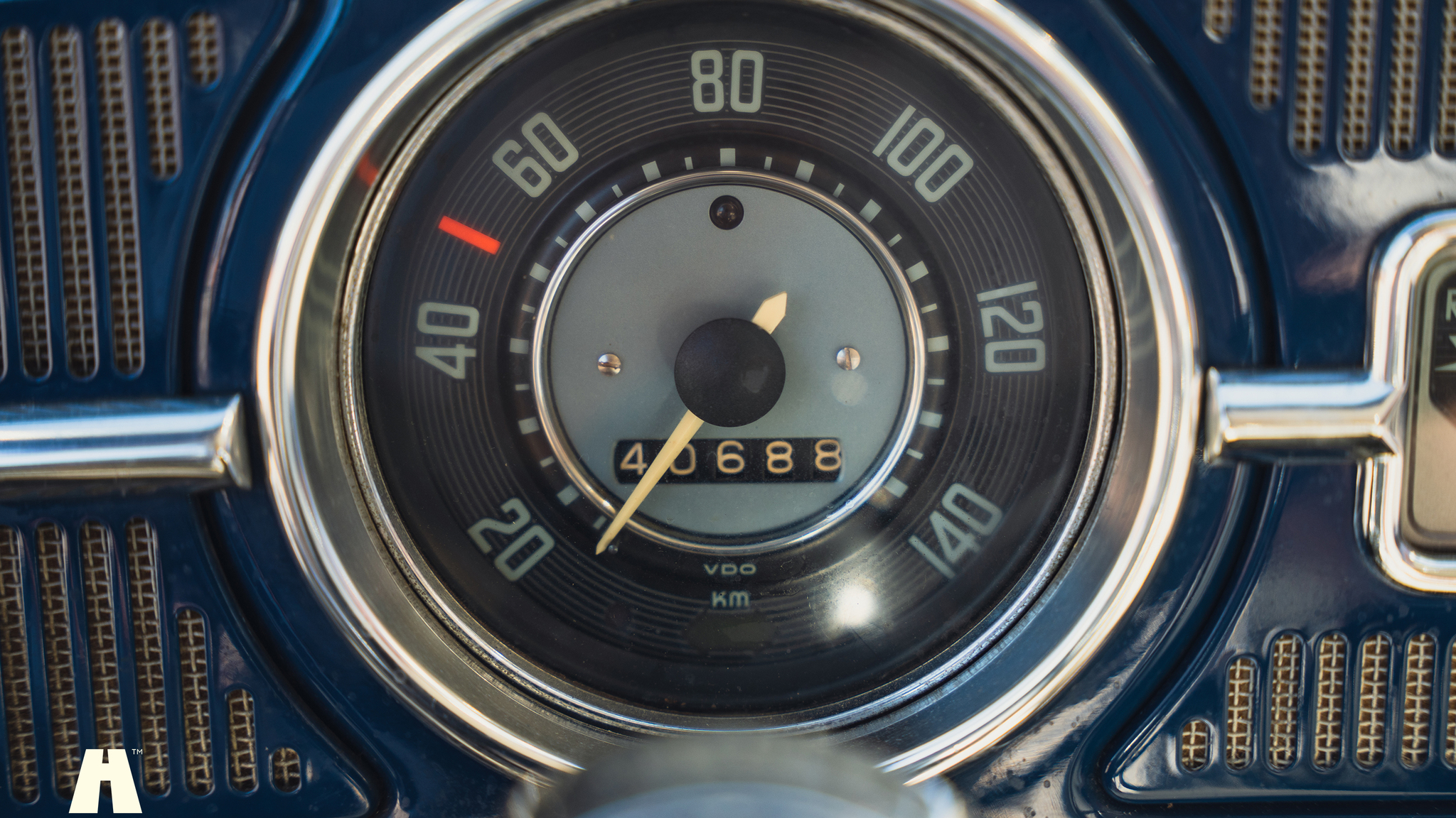 Interiörbild 1967 Volkswagen Beetle