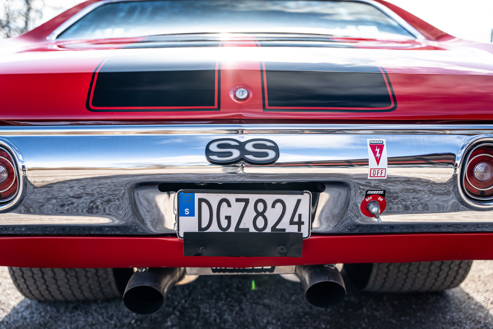 Exteriörbild på 1971 Chevrolet Chevelle SS