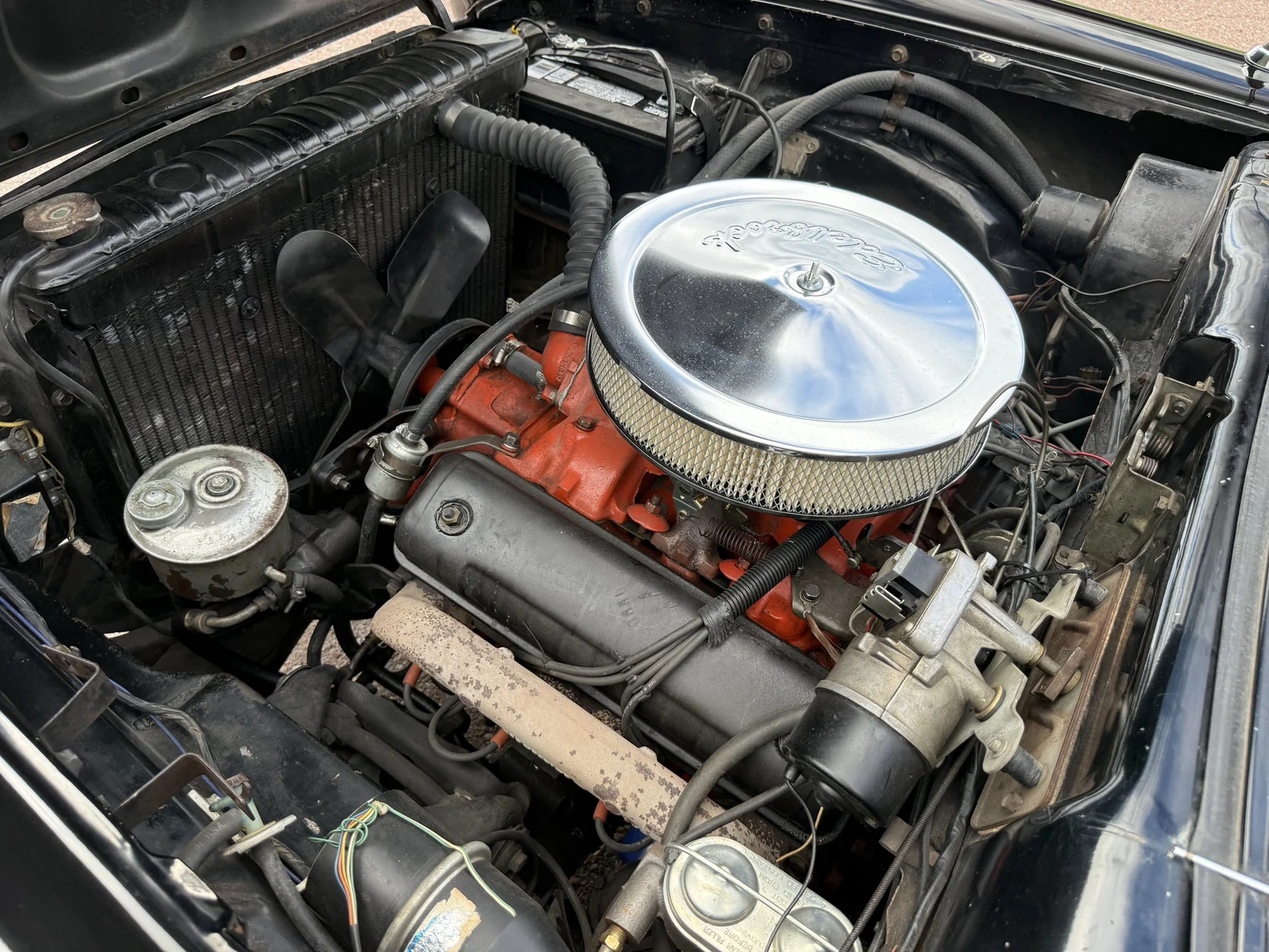 Image of 1957 Ford Fairlane 500 Hardtop Cabriolet mechanics (1)