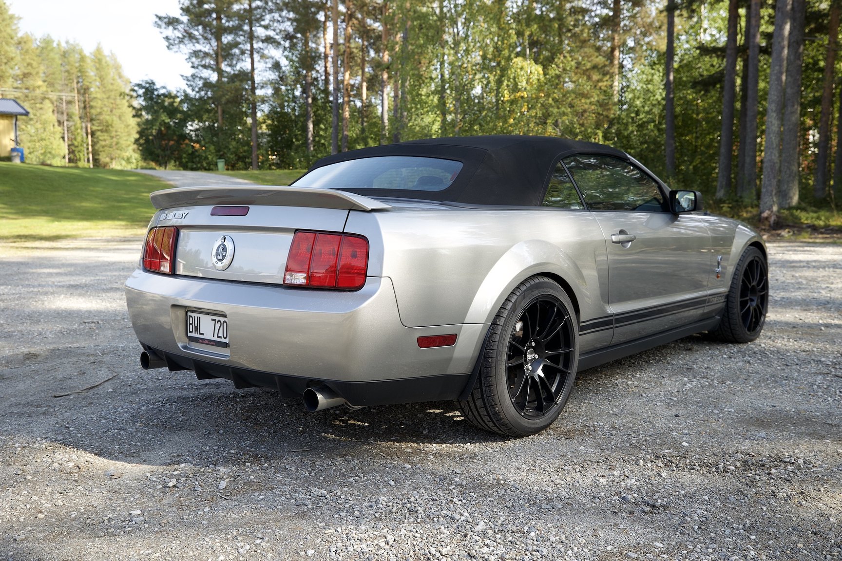 Aussenfoto 2008 Ford Mustang Shelby GT500 Convertible Manuell