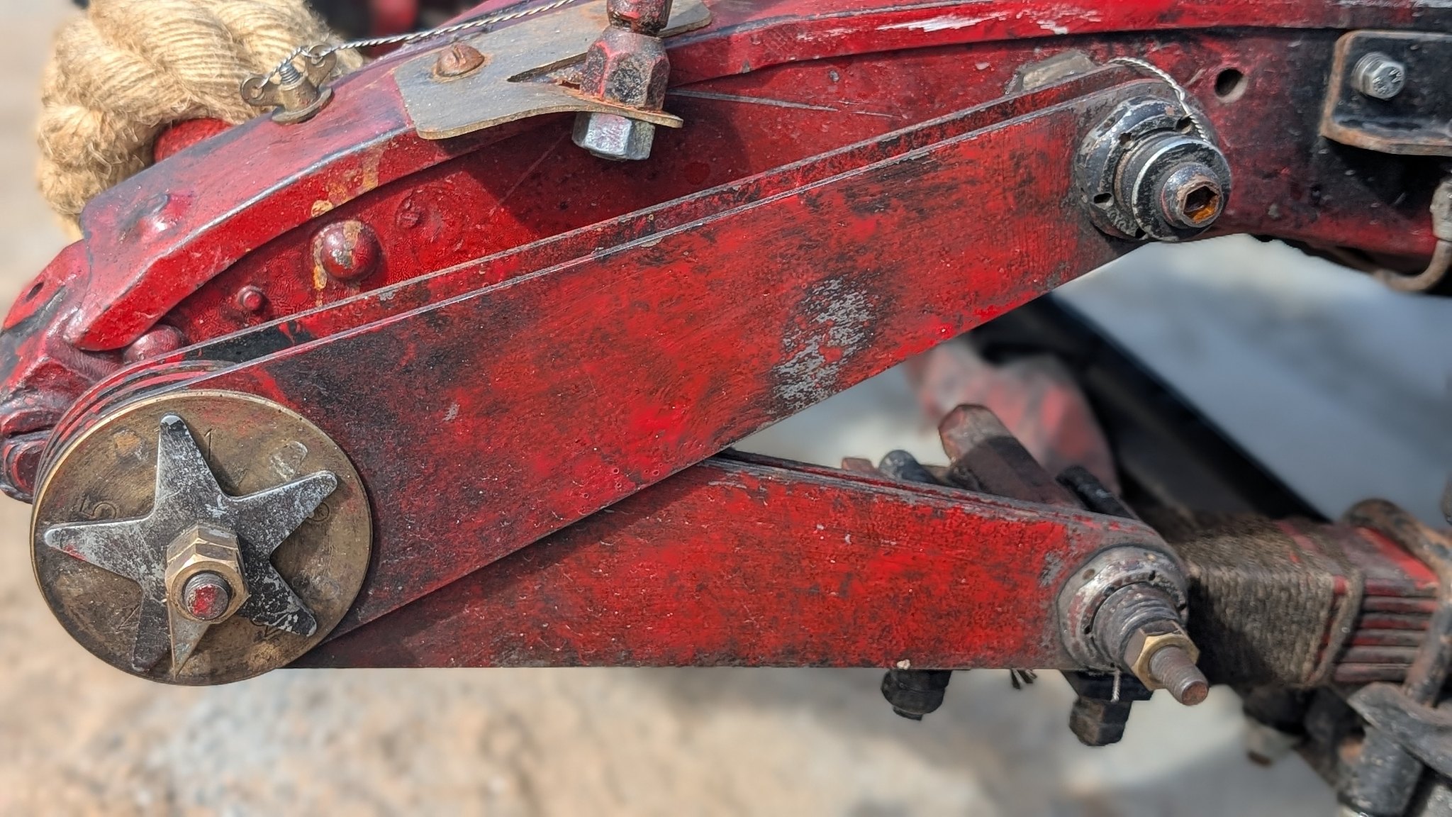 Image of 1929 FIAT 321C (521c) "Flying Fiona" mechanics