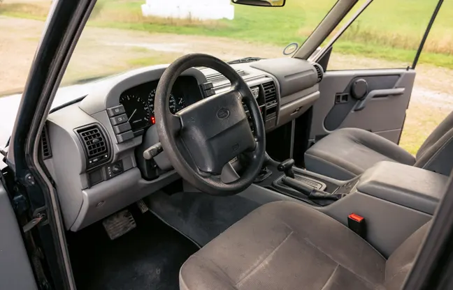 1998 Land Rover Discovery 3-dörrar – Interiör