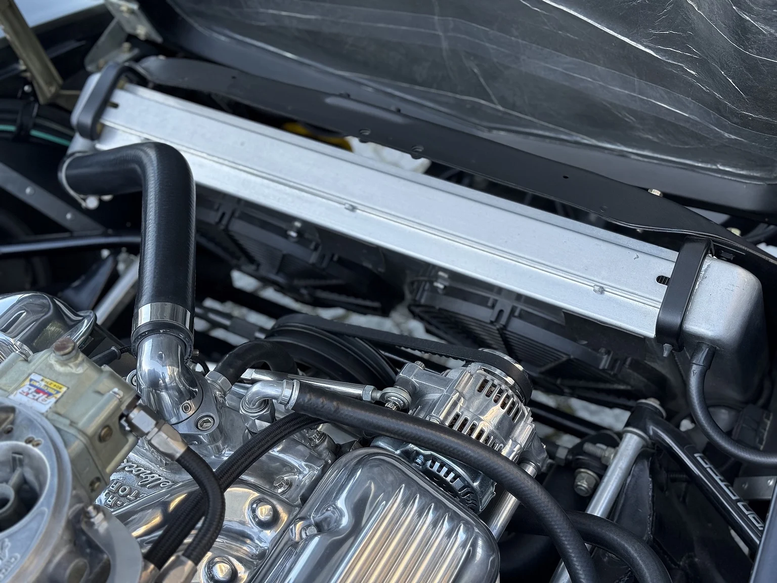 1971 Chevrolet Corvette Stingray Special 598 cui V8 795 hk (8), Mekanik