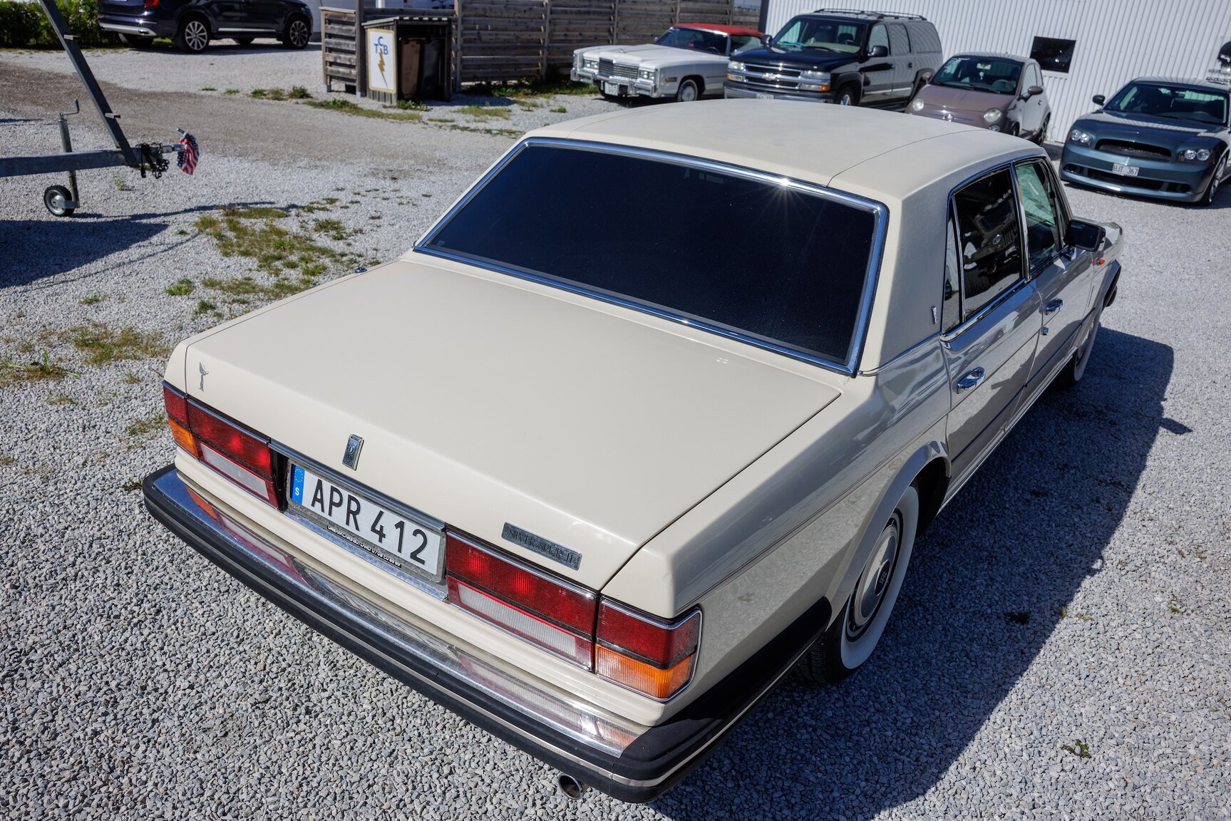 Exteriörbild på 1991 Rolls Royce Silver Spur LWB
