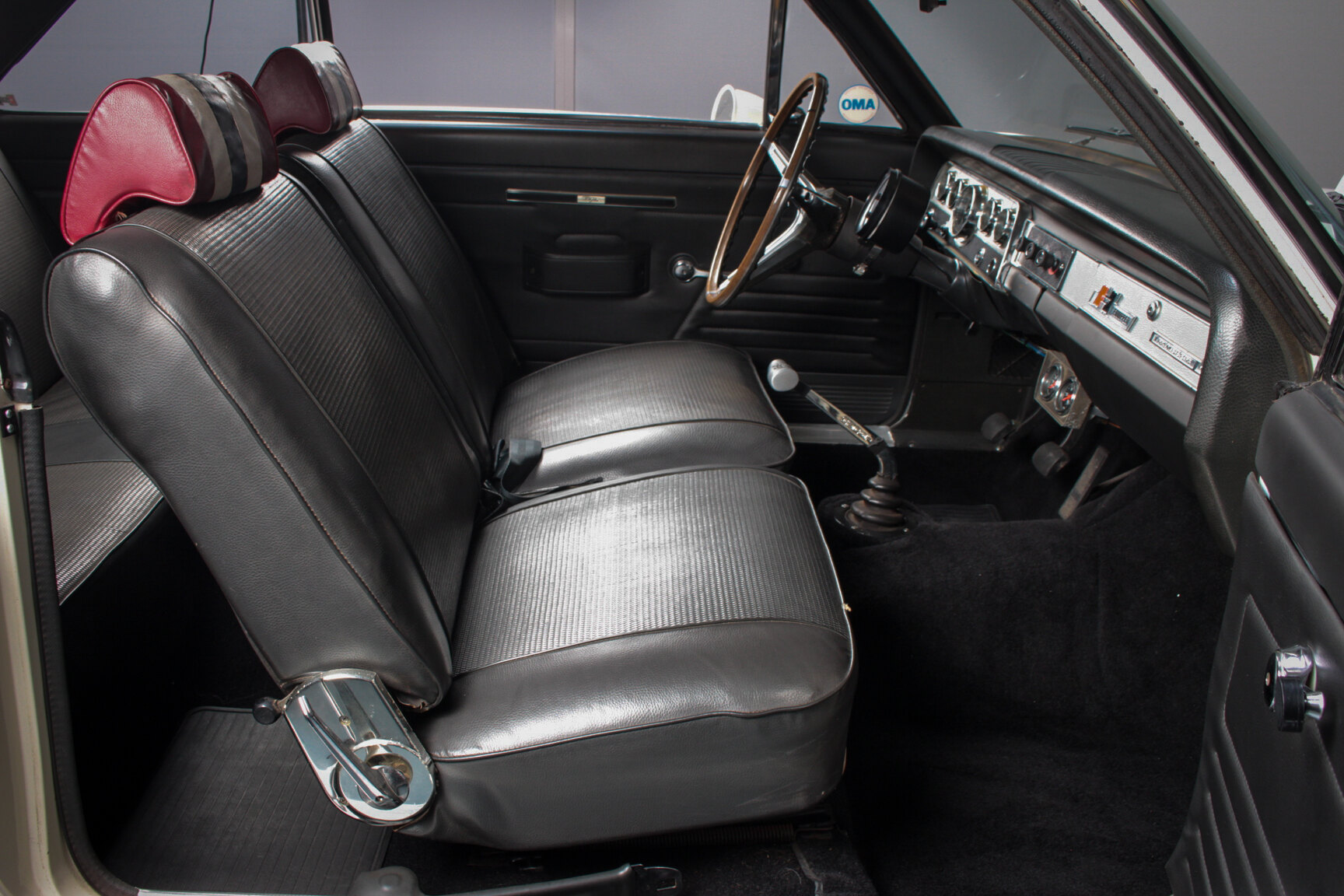 Interiörbild 1969 AMC Hurst SC/Rambler