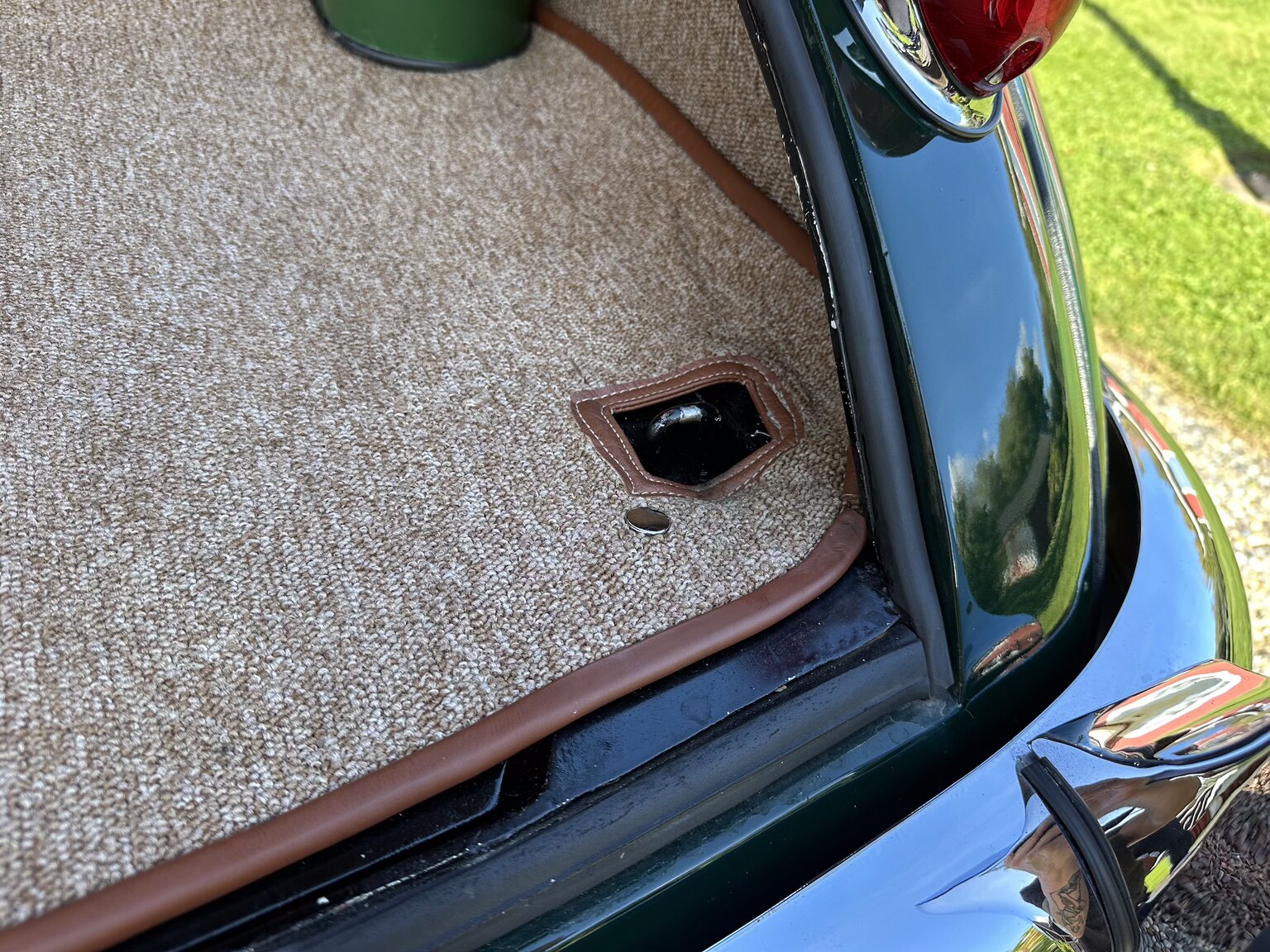 Interiörbild 1958 Jaguar XK150