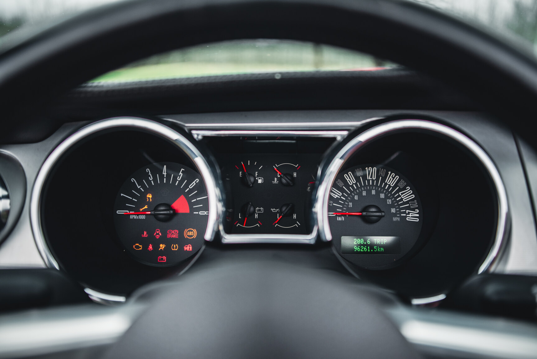 Interior image of 2009 Ford Mustang V8 GT Convertible
