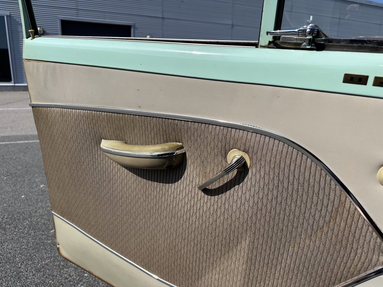 Interiörbild 1956 Opel Olympia Rekord