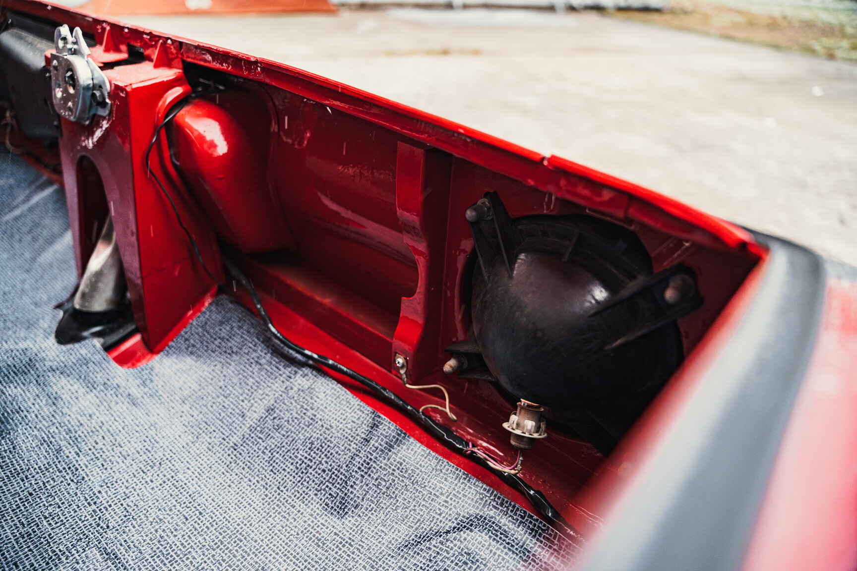 Interiörbild 1972 Plymouth Cuda 340