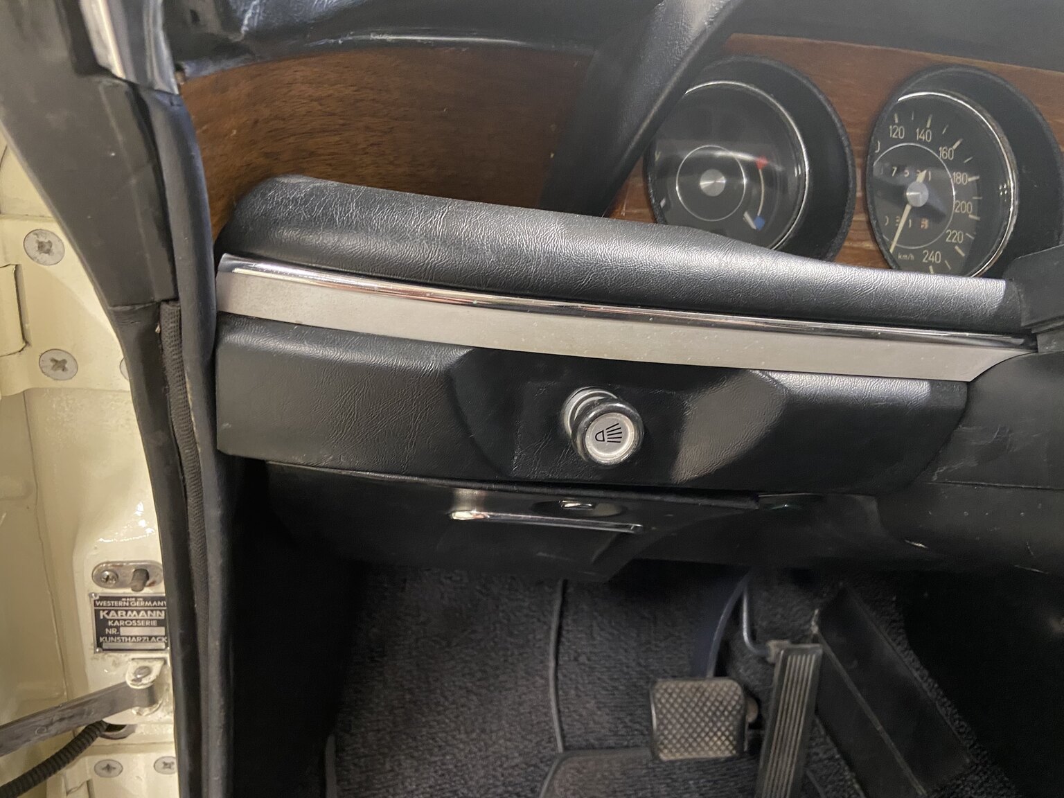 Innenraumfoto von 1971 BMW 2800 CS