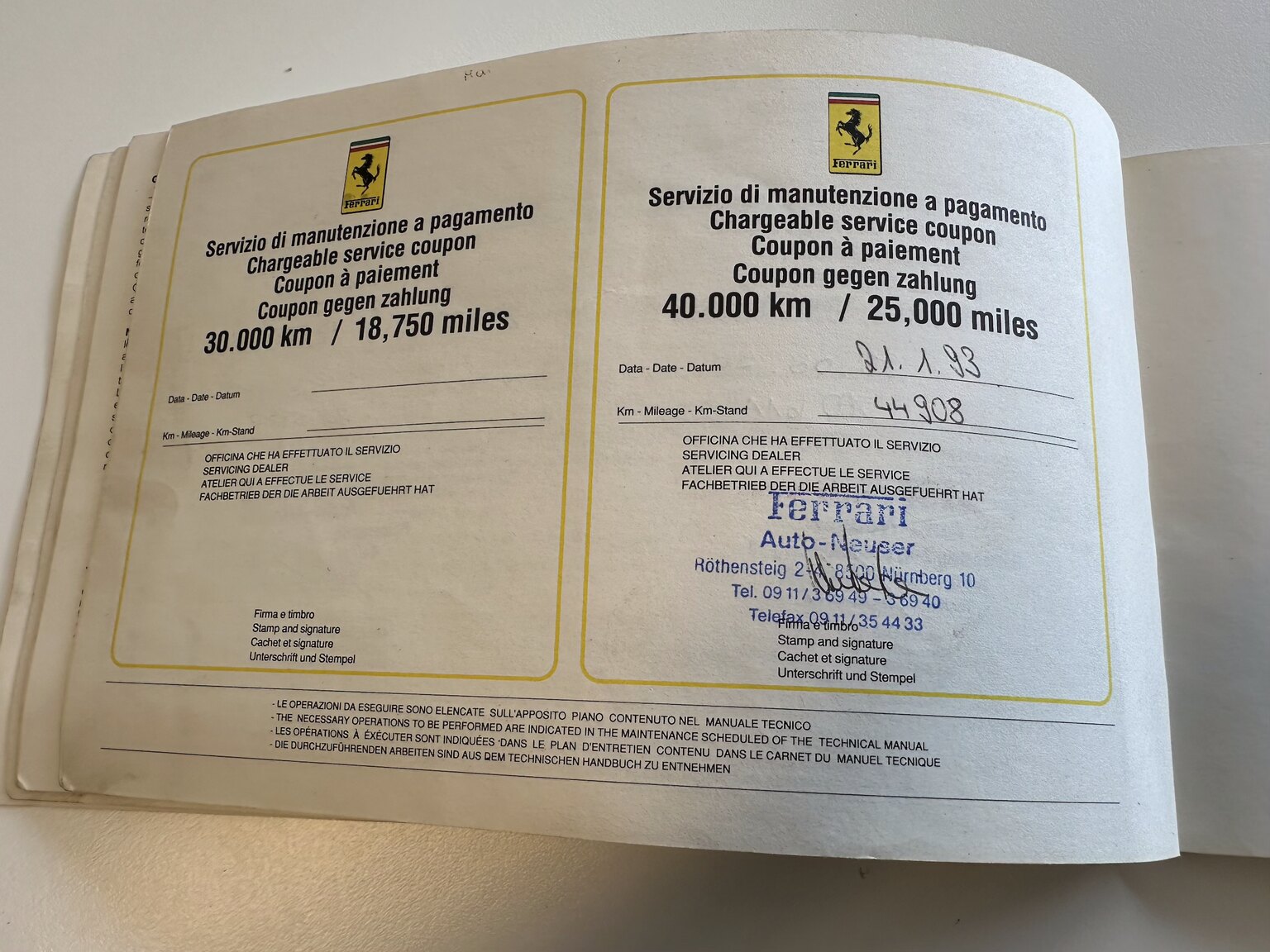 Documentation for 1990 Ferrari 348 (9)