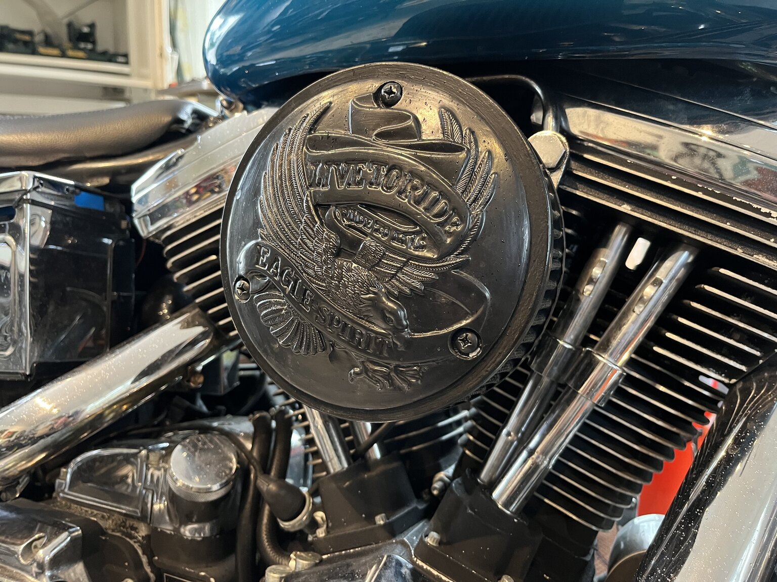 Image of 1994 Harley-Davidson FXDWG Wide glide mechanics (8)