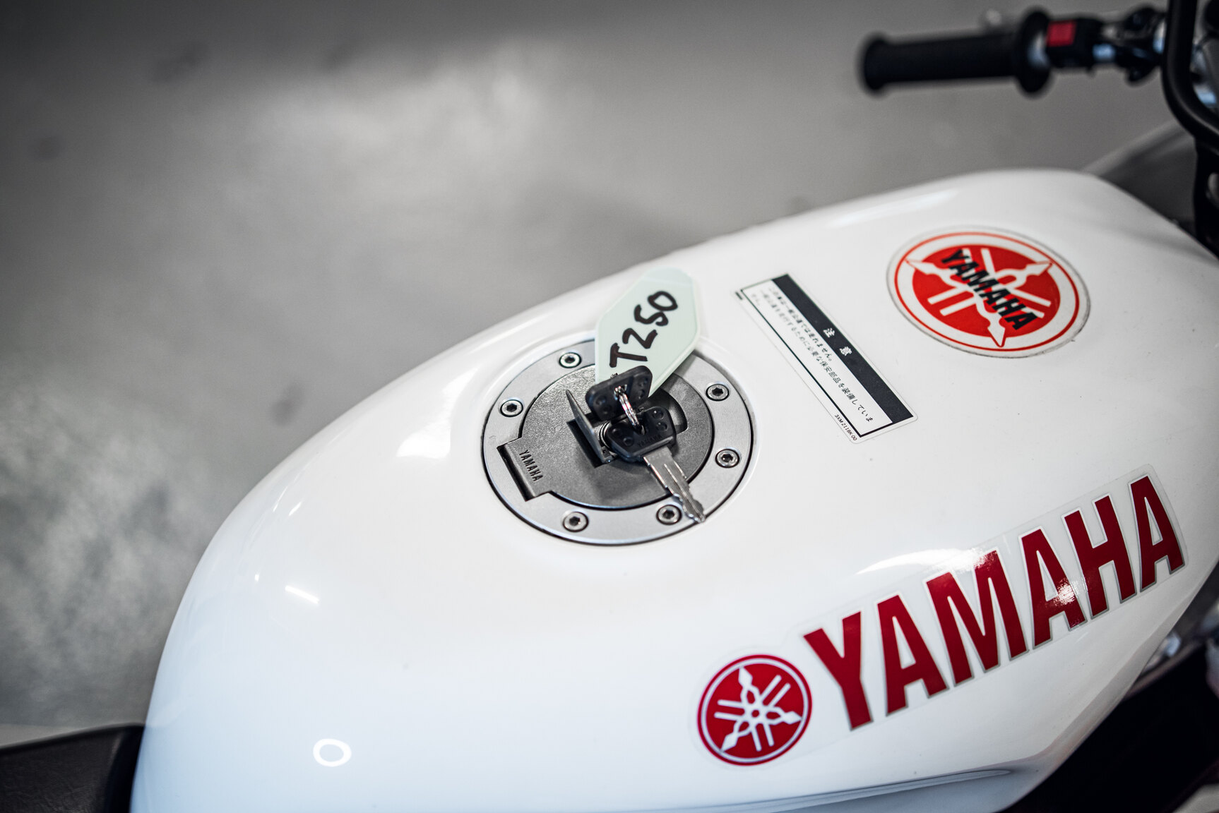 Exteriörbild på 1990 Yamaha TZ50 Racing