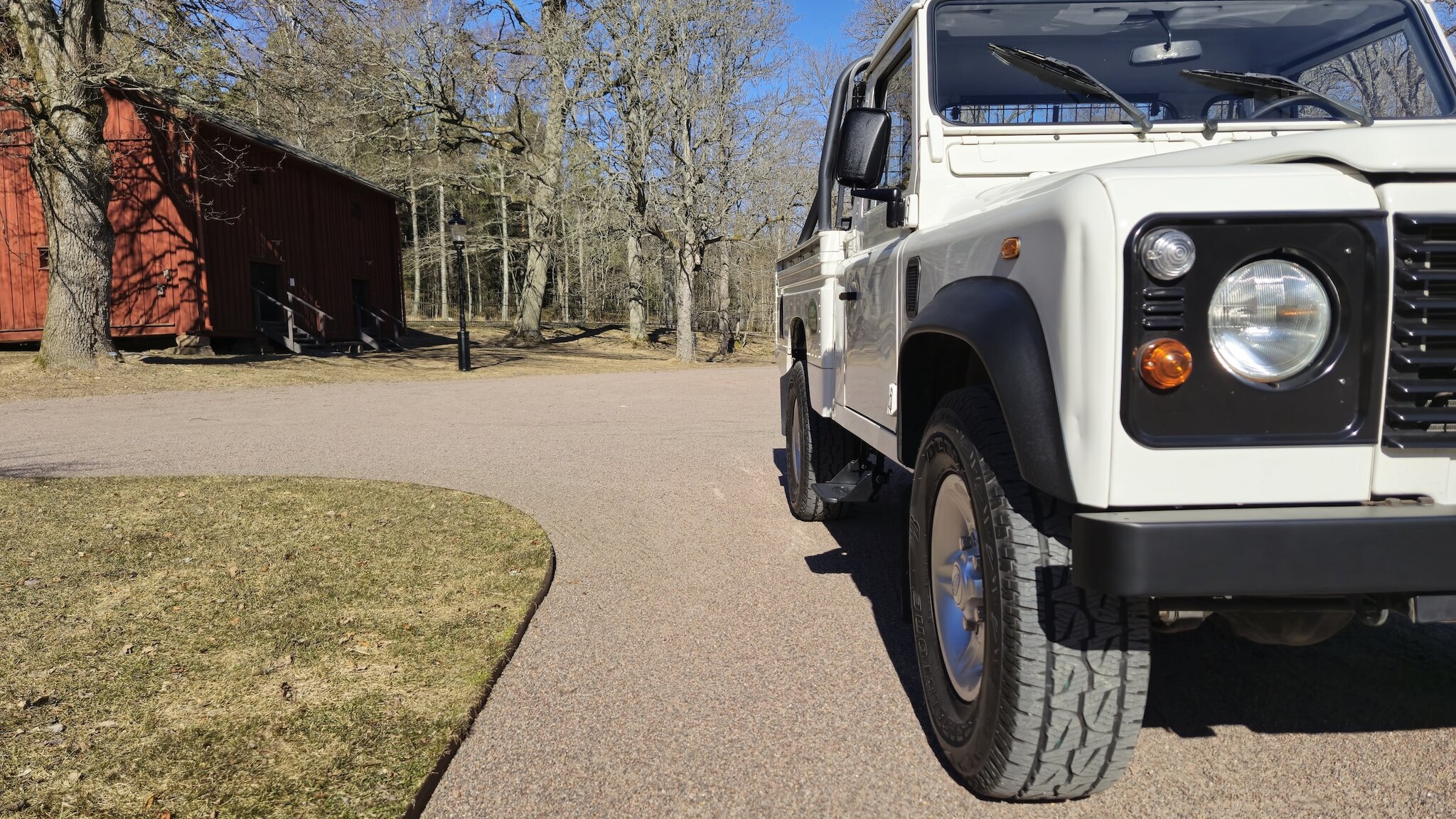 Aussenfoto 1999 Land Rover Defender Single Cab Pickup