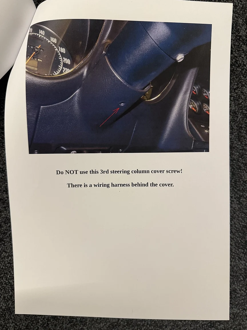 Dokumentation för 1971 Chevrolet Corvette Stingray Special 598 cui V8 795 hk (47)