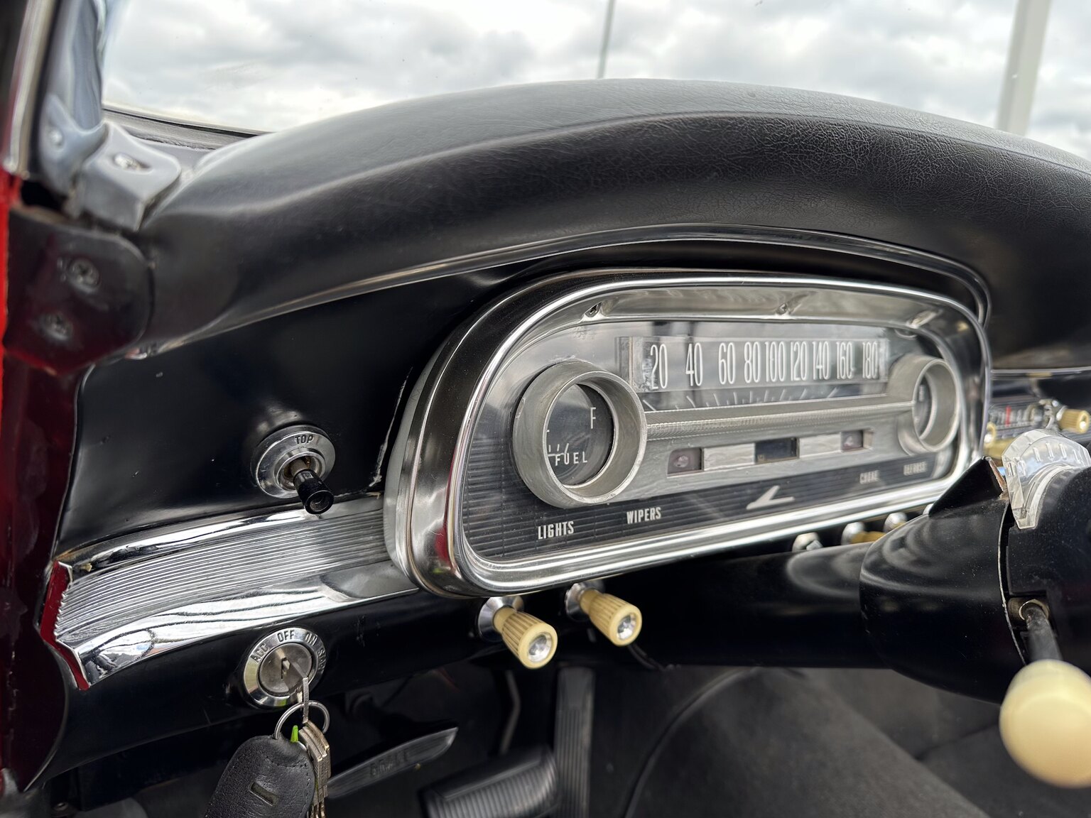 Interiörbild 1963 Ford Falcon Futura Convertible