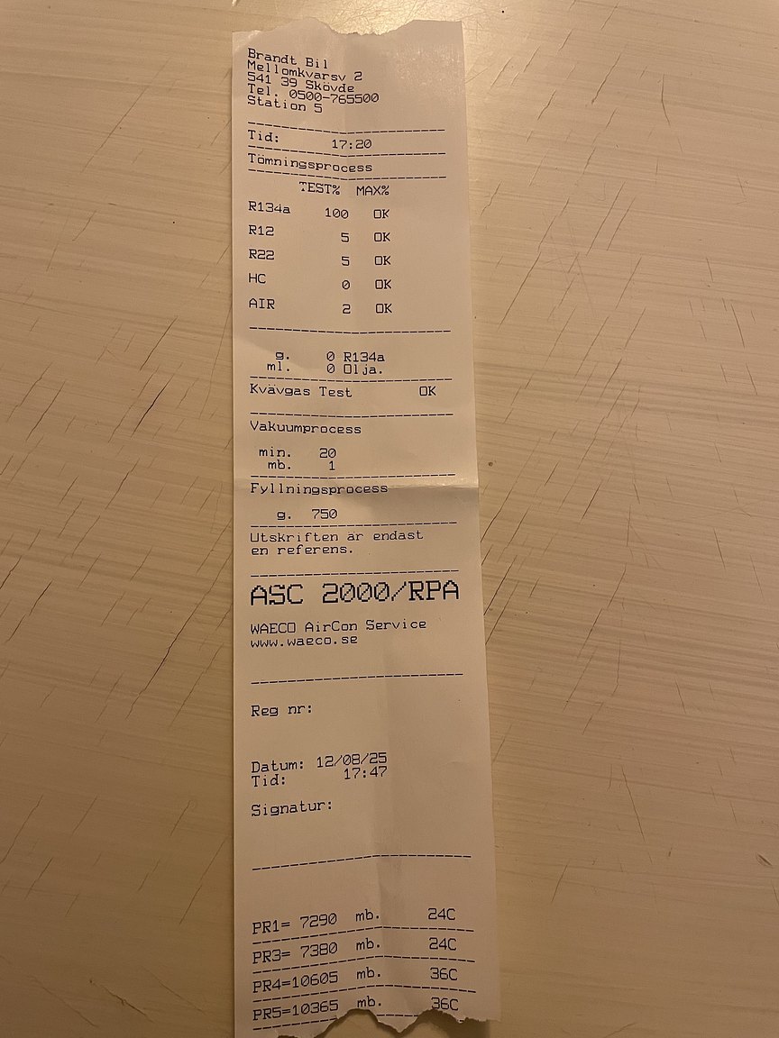 Documentation for 1999 Volvo C70 2.5 T Manuell
