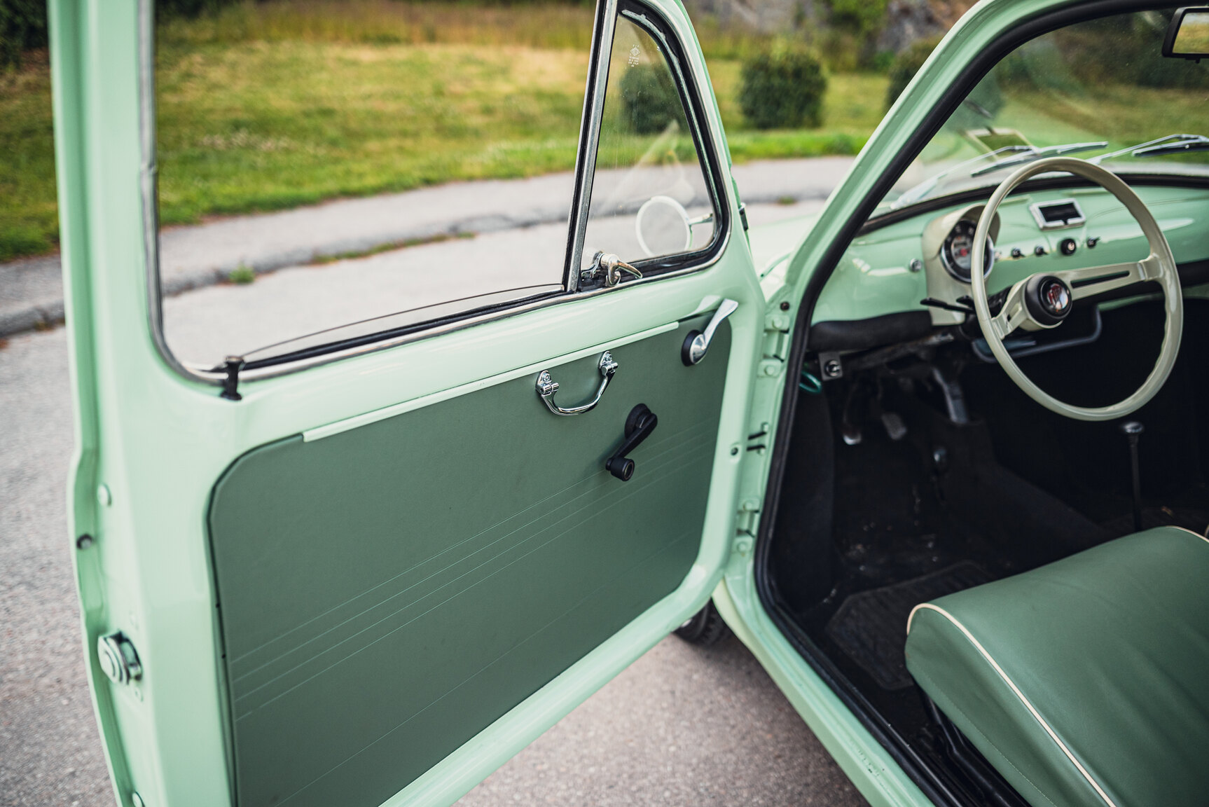 Interiörbild 1967 Fiat 500 "No Reserve Auction"
