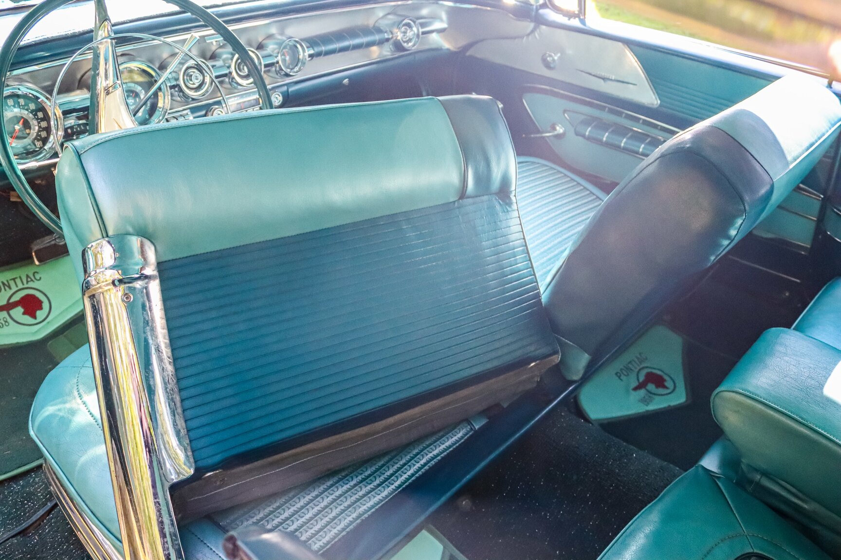 Interiörbild 1958 Pontiac Bonneville