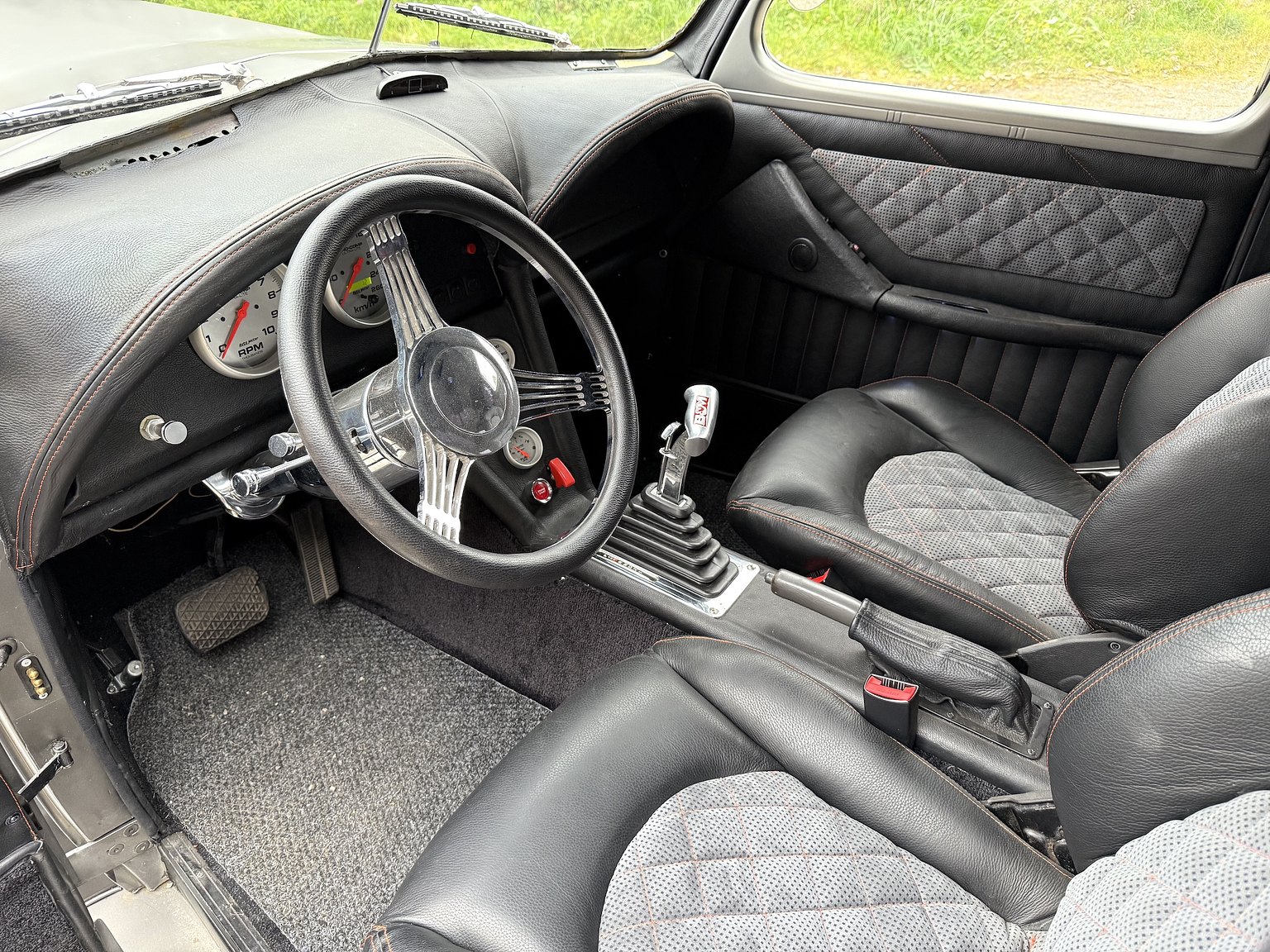 Interior image of 1939 Ford Fordor "Forvette"