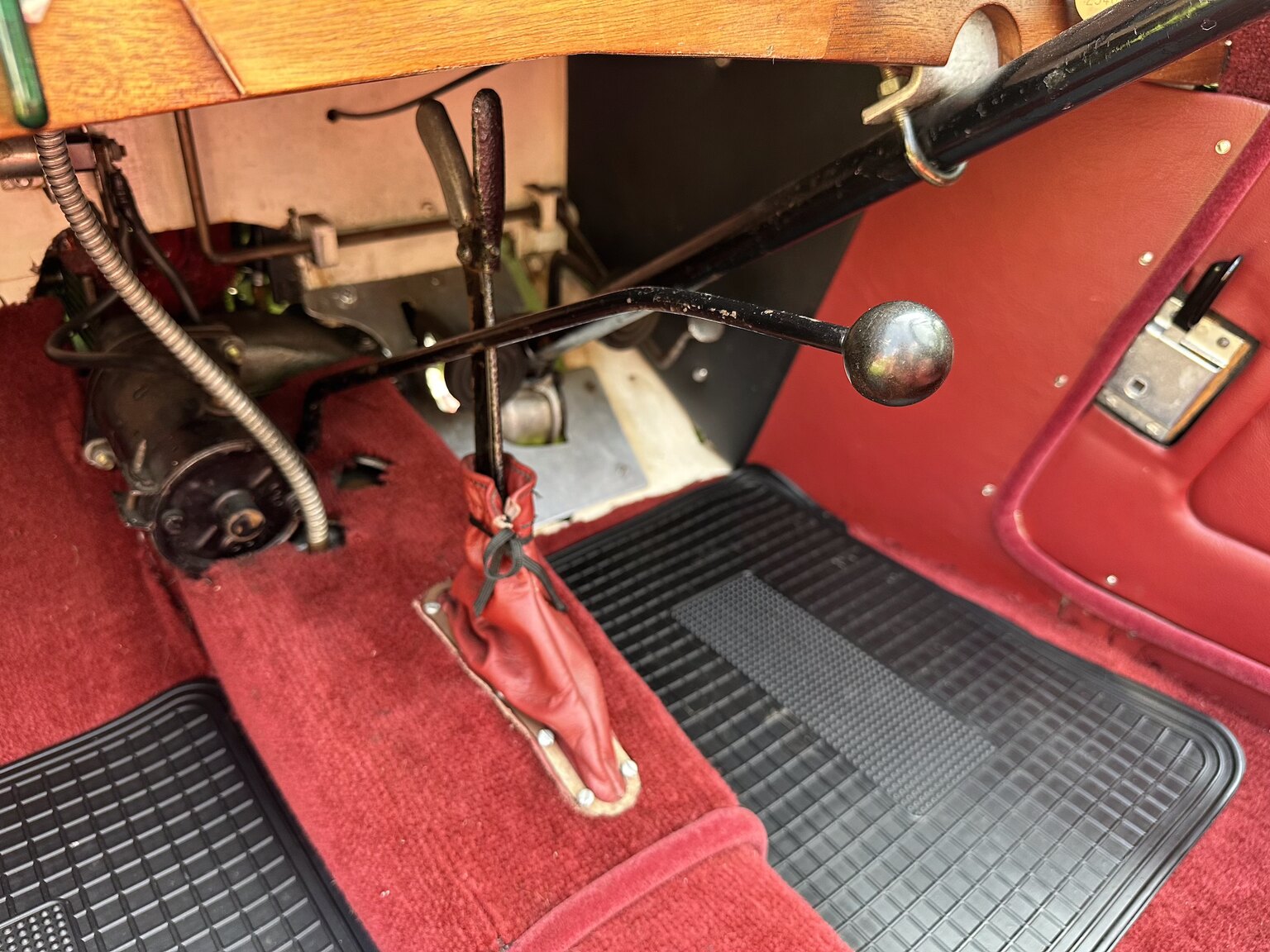 Interiörbild 1938 AUSTIN SEVEN BOAT TAIL