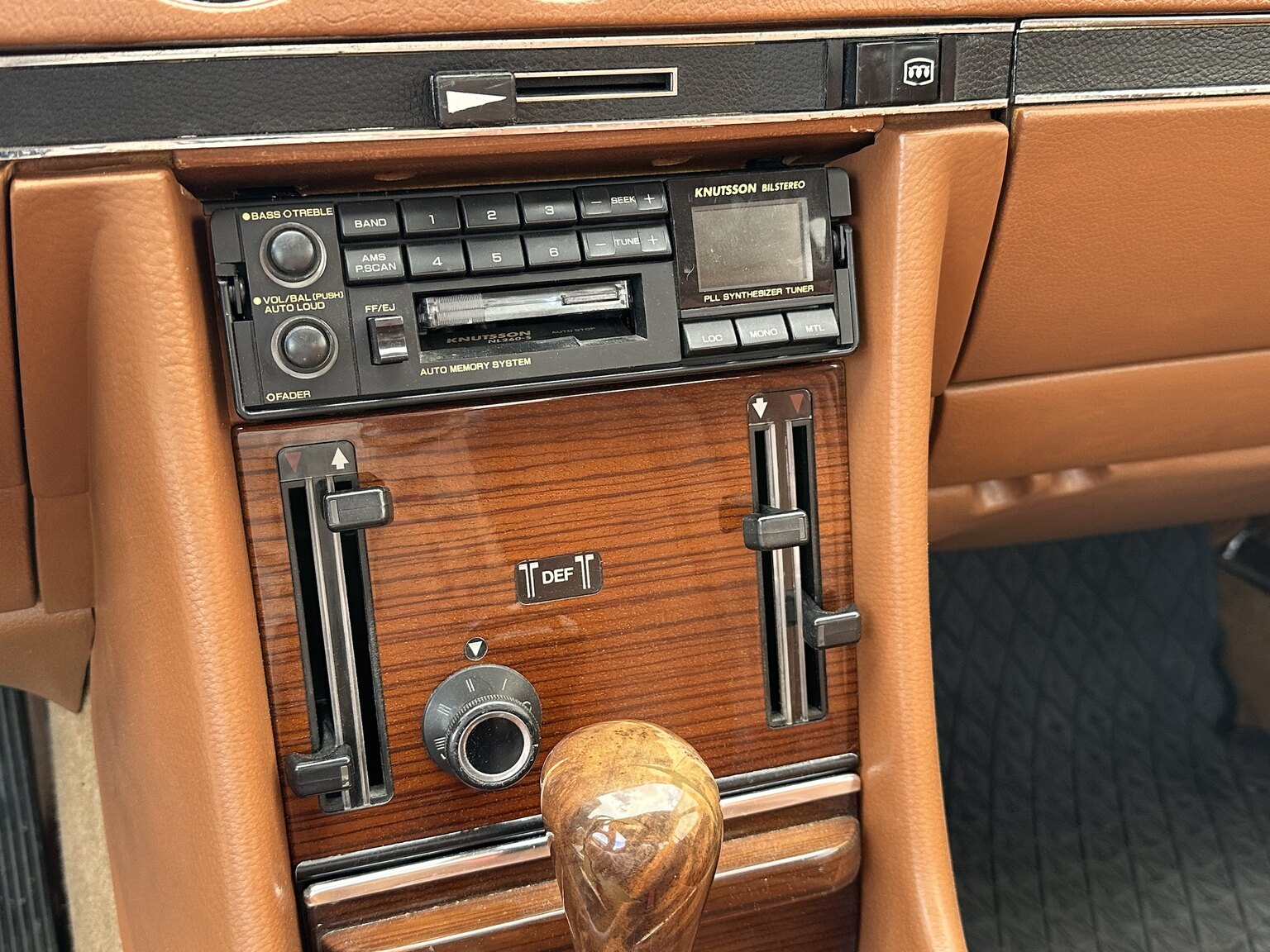 Interiörbild 1974 Mercedes benz 450 SL