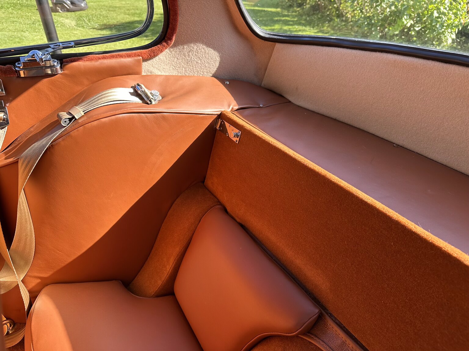 Interior image of 1958 Jaguar XK150