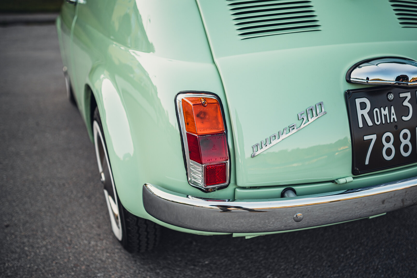 Exteriörbild på 1967 Fiat 500 "No Reserve Auction"