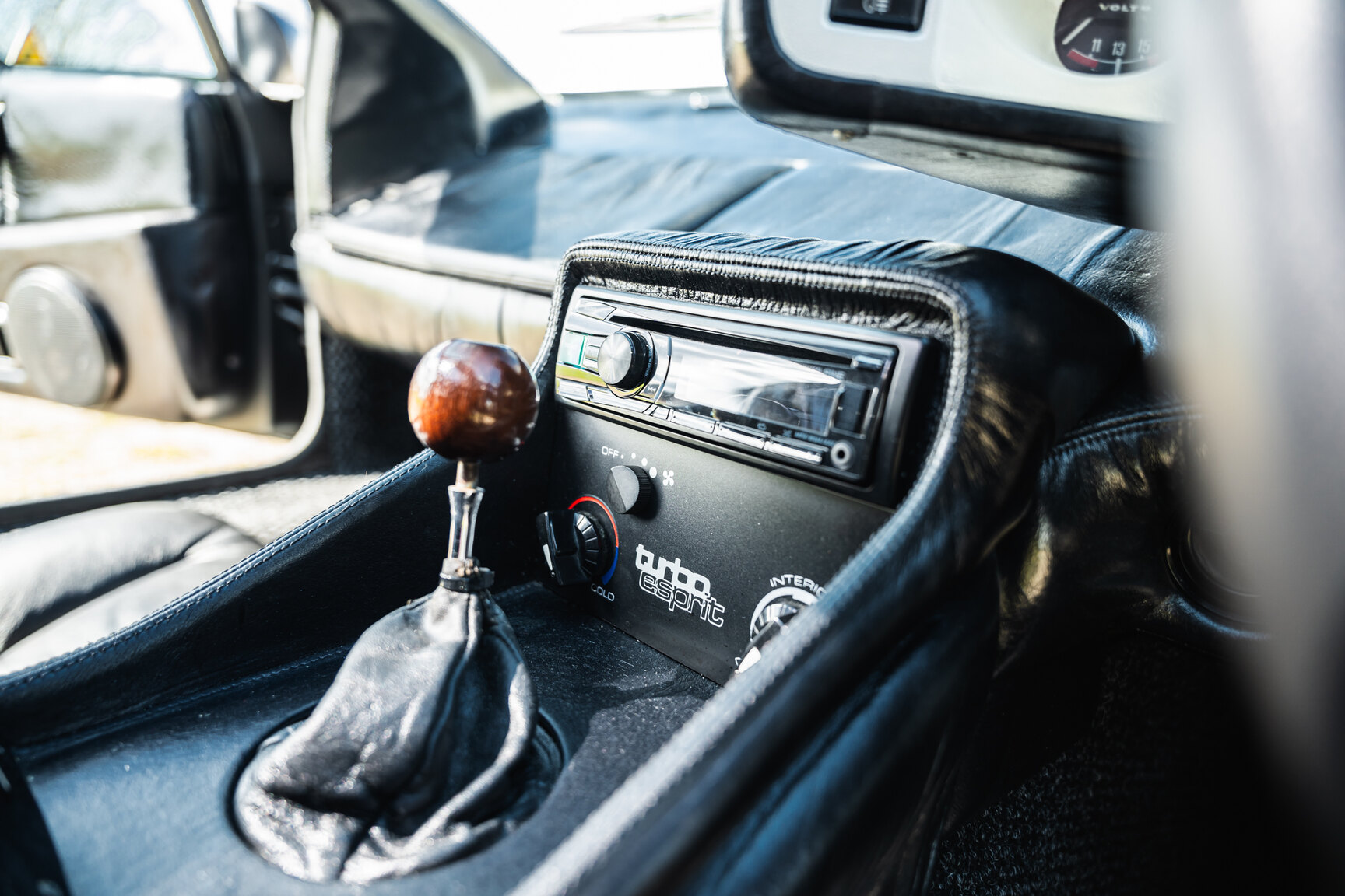 Innenraumfoto von 1983 Lotus Esprit Turbo 2.2