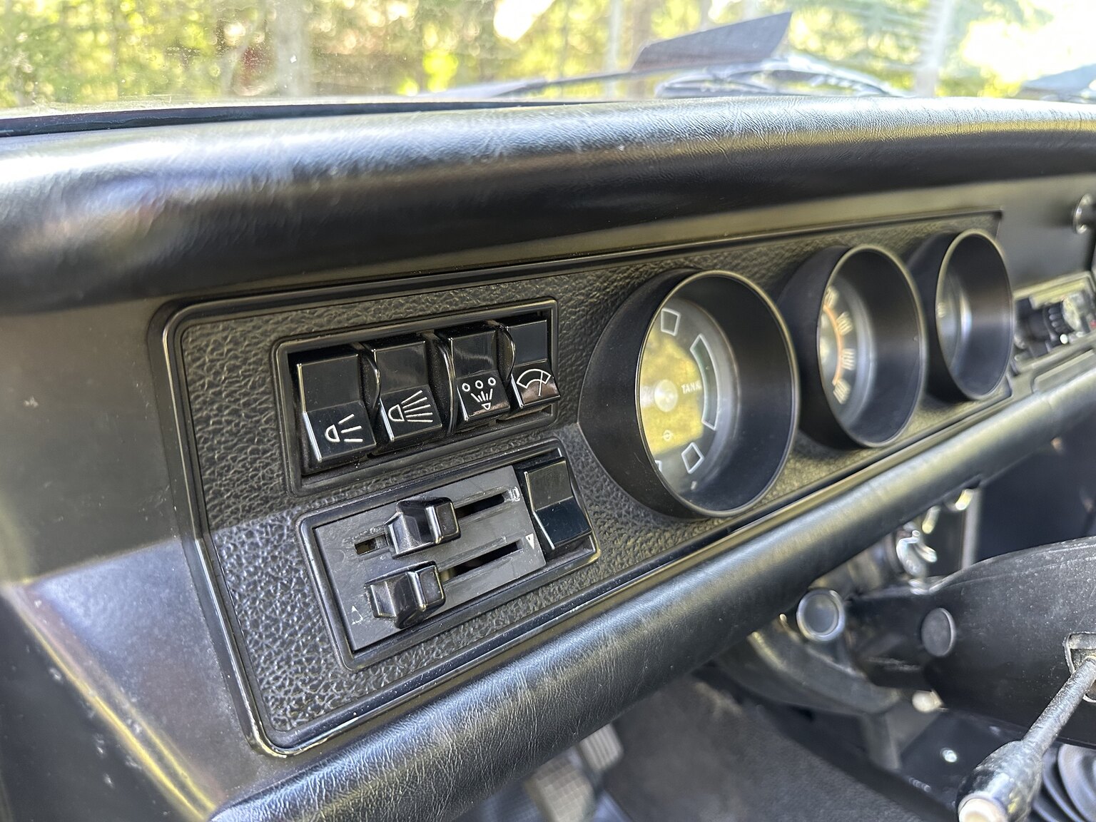Interiörbild 1967 Opel Kadett B Rallye