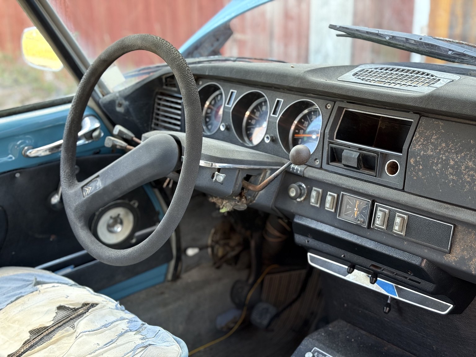 Interiörbild 1974 Citroën ID 20 Break 2.0