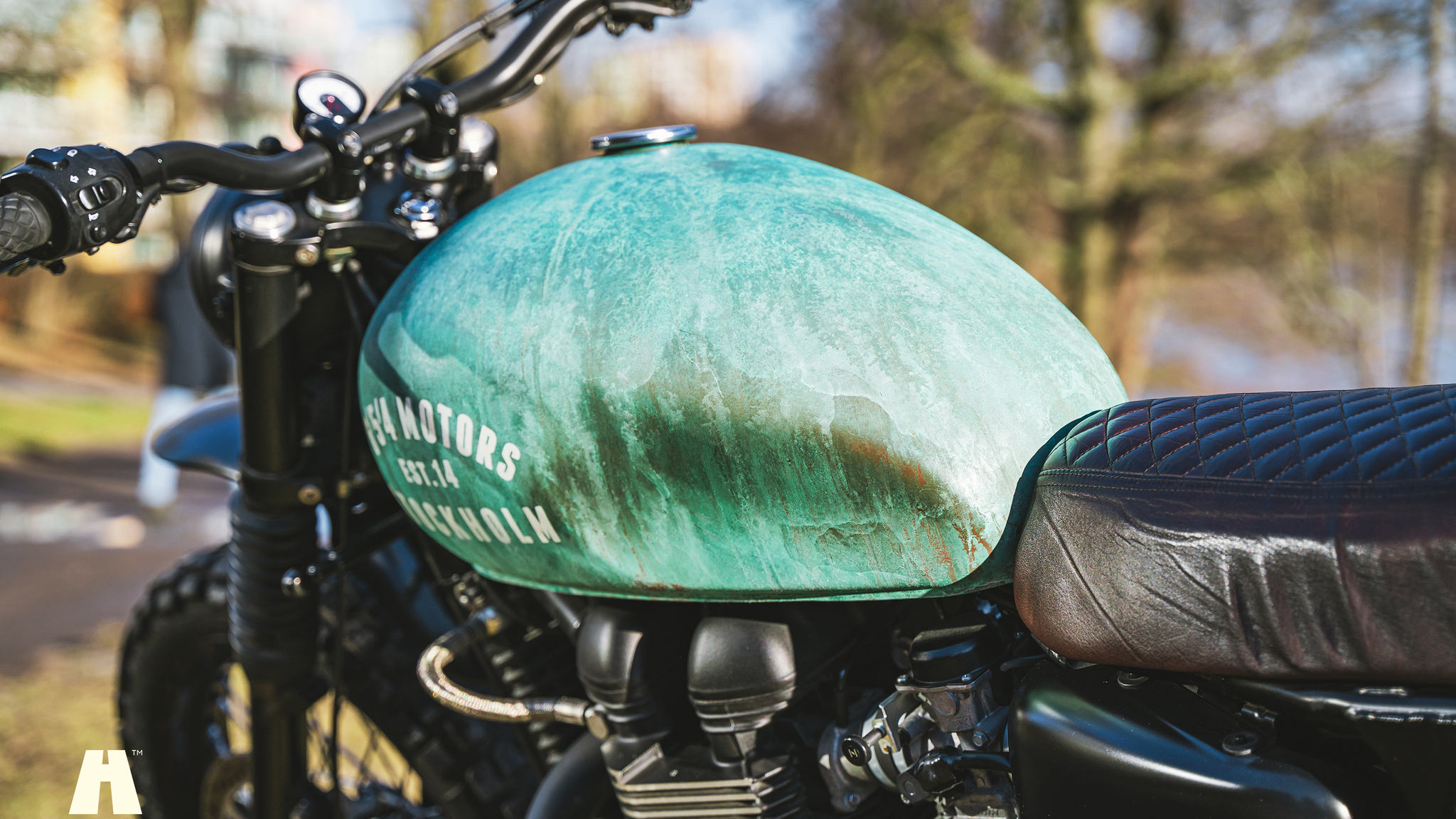 Aussenfoto 2010 Triumph Bonneville T100 "Scrambler"