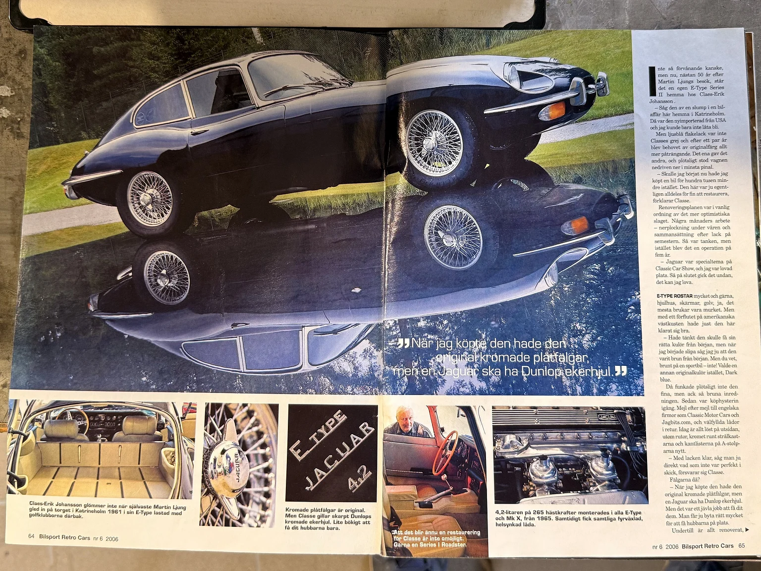 Dokumentation, 1969 Jaguar E-Type 4.2 Coupe (4)