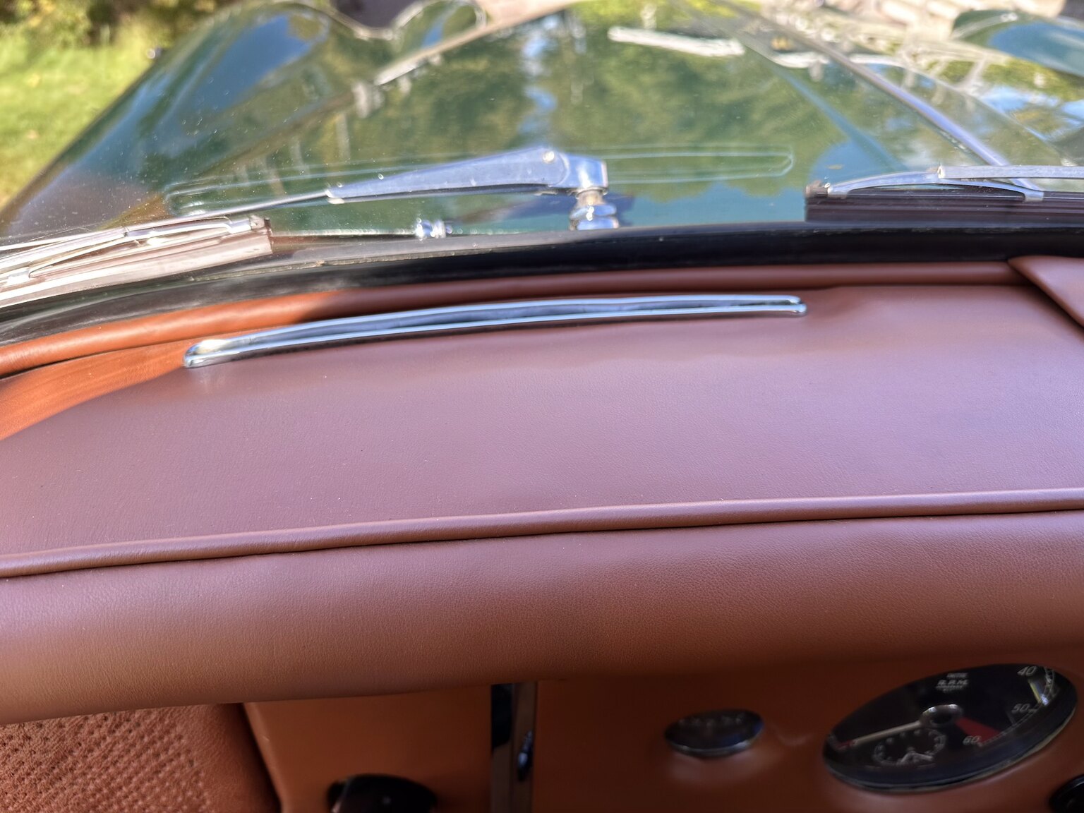 Interiörbild 1958 Jaguar XK150