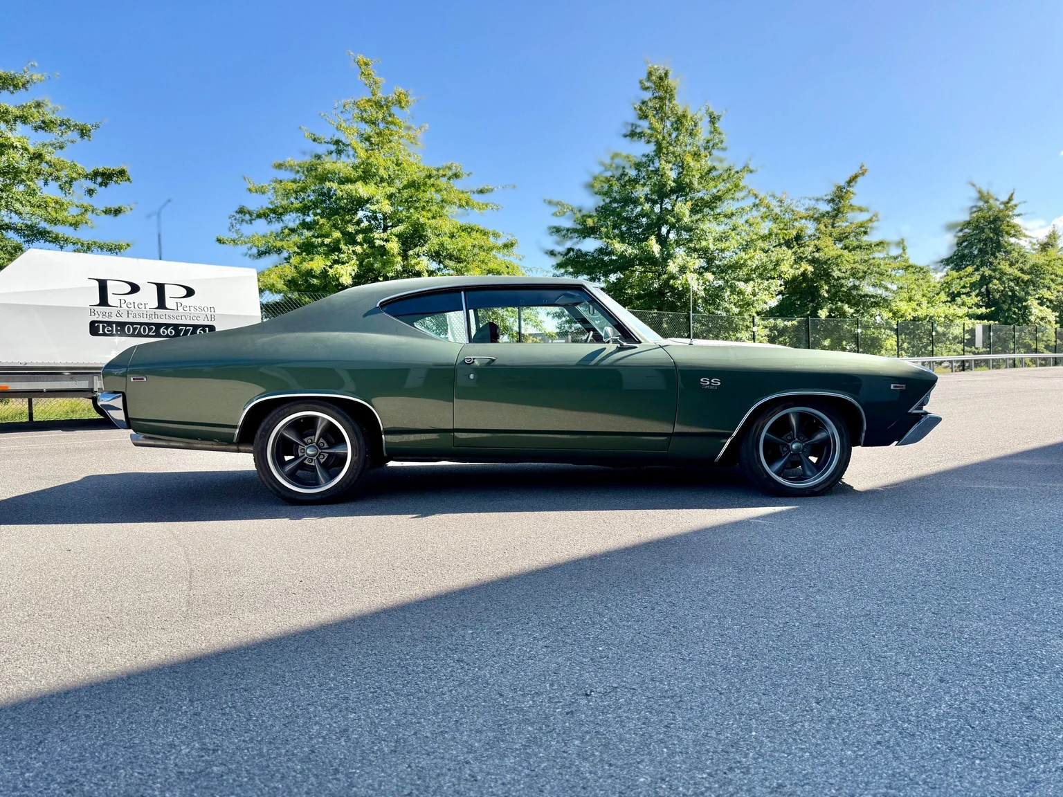Aussenfoto 1969 Chevrolet Chevelle Malibu SS 396 Sport Coupé – NO RESERVE (7)