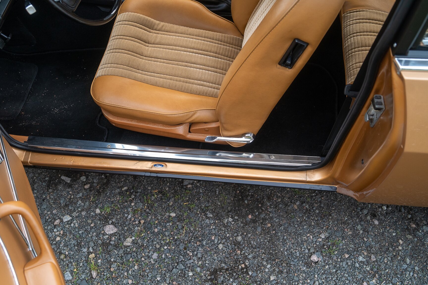 Interiörbild 1975 Ford Capri 1600