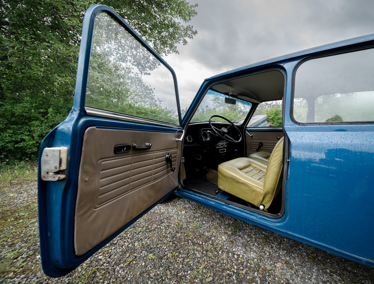 Innenraumfoto von 1972 Austin Mini 1000