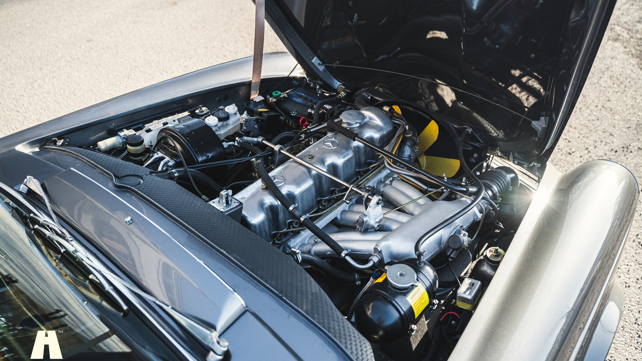 1970 Mercedes 280 SL Pagoda (6), Mekanik