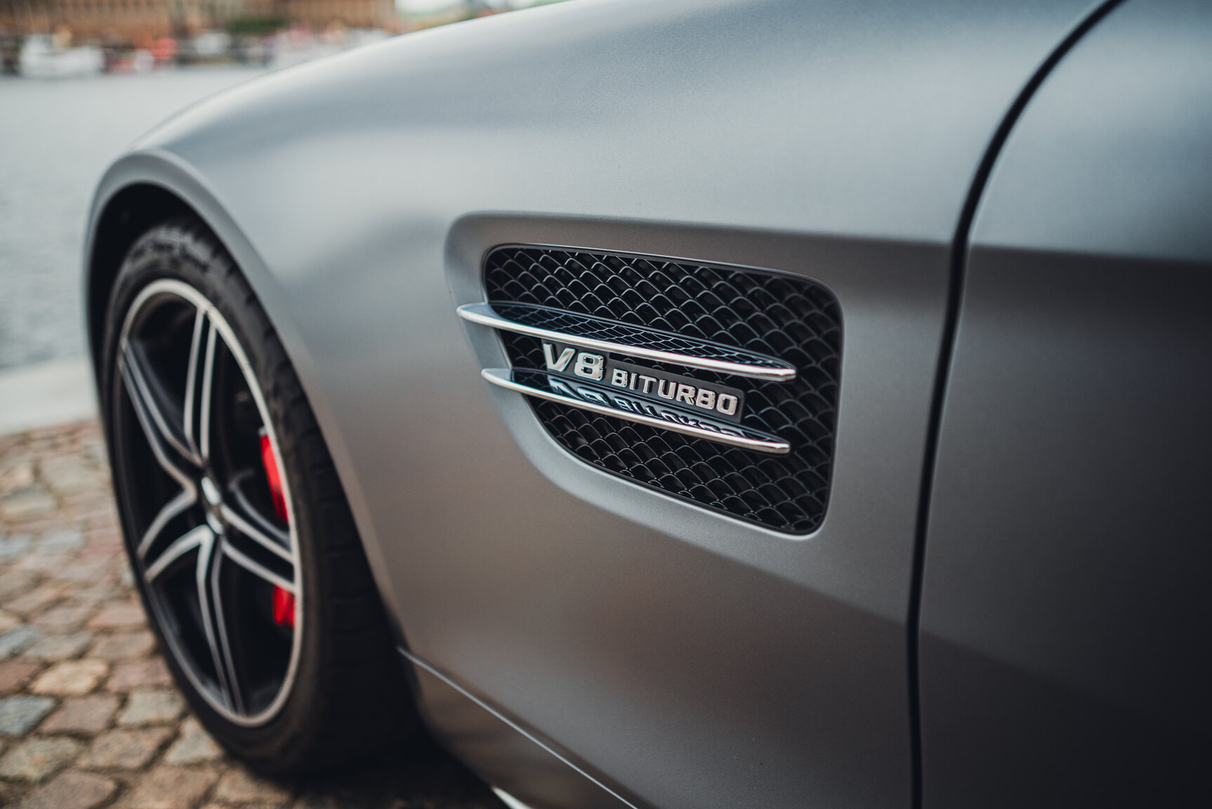 Exterior image of 2018 Mercedes-Benz AMG GT C