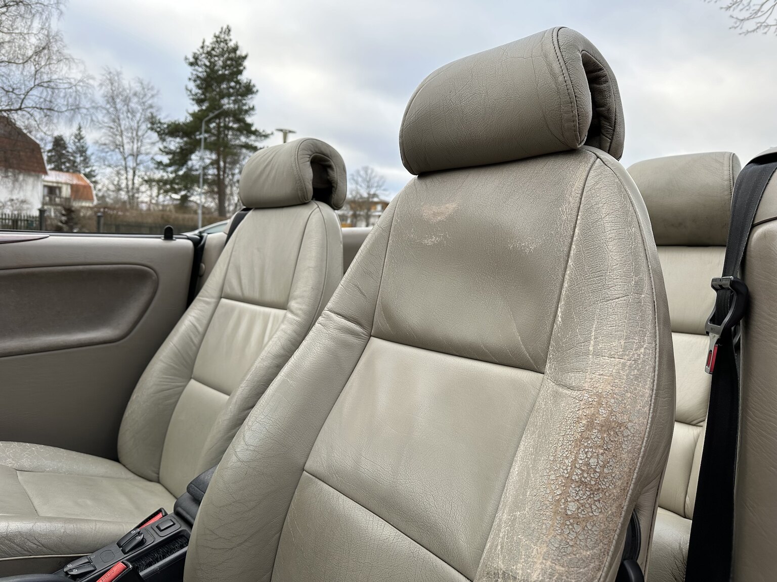 Interiörbild 1997 Saab 900 Cabriolet - En ägare