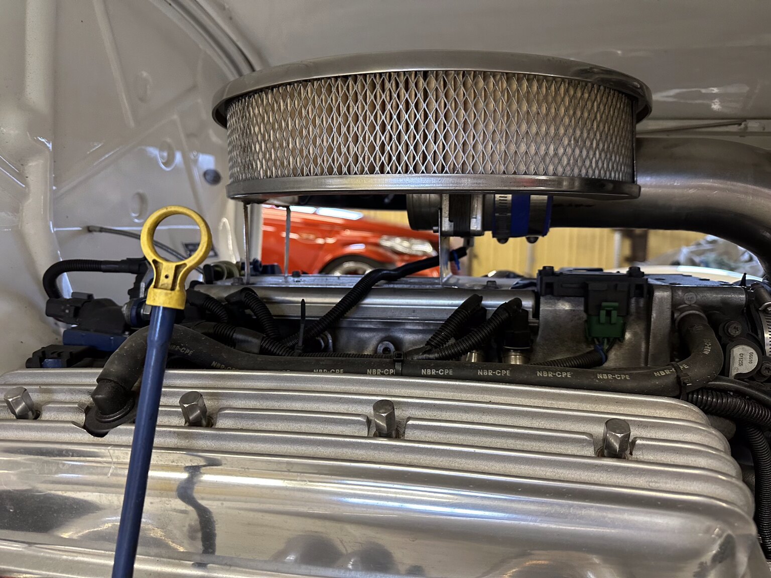 Image of 1932 Custom Ford Rod White Ice mechanics