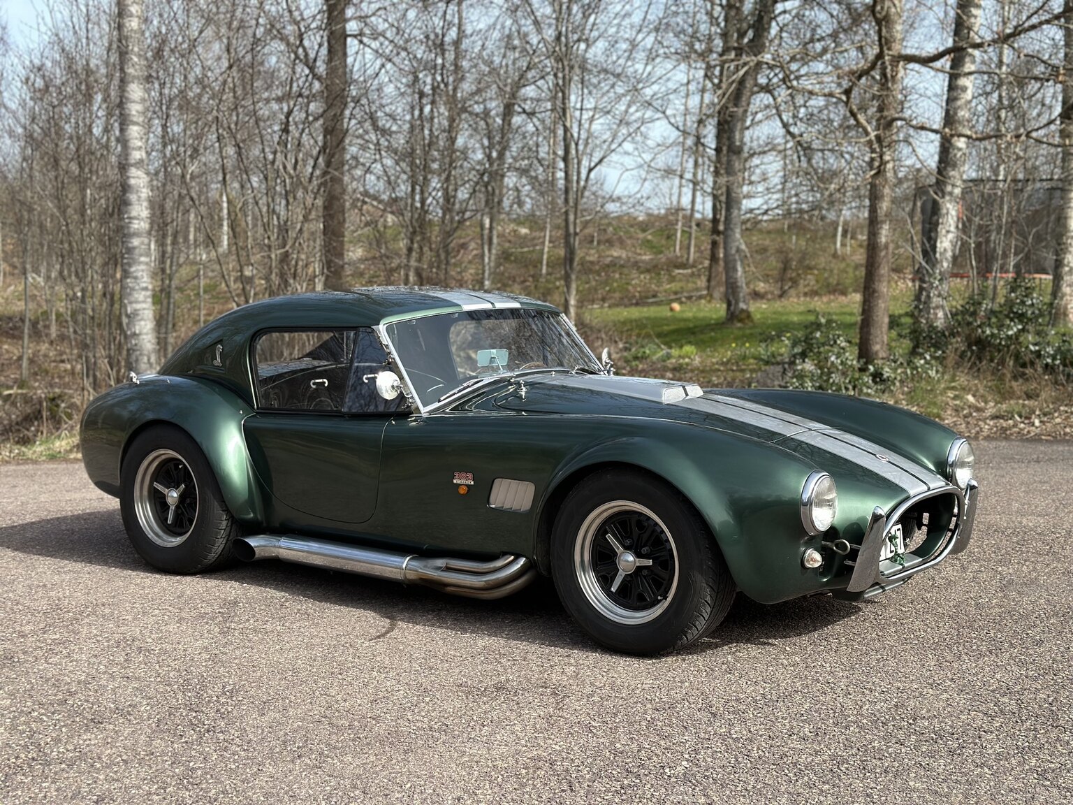Exteriörbild på 2008 AC Cobra replica